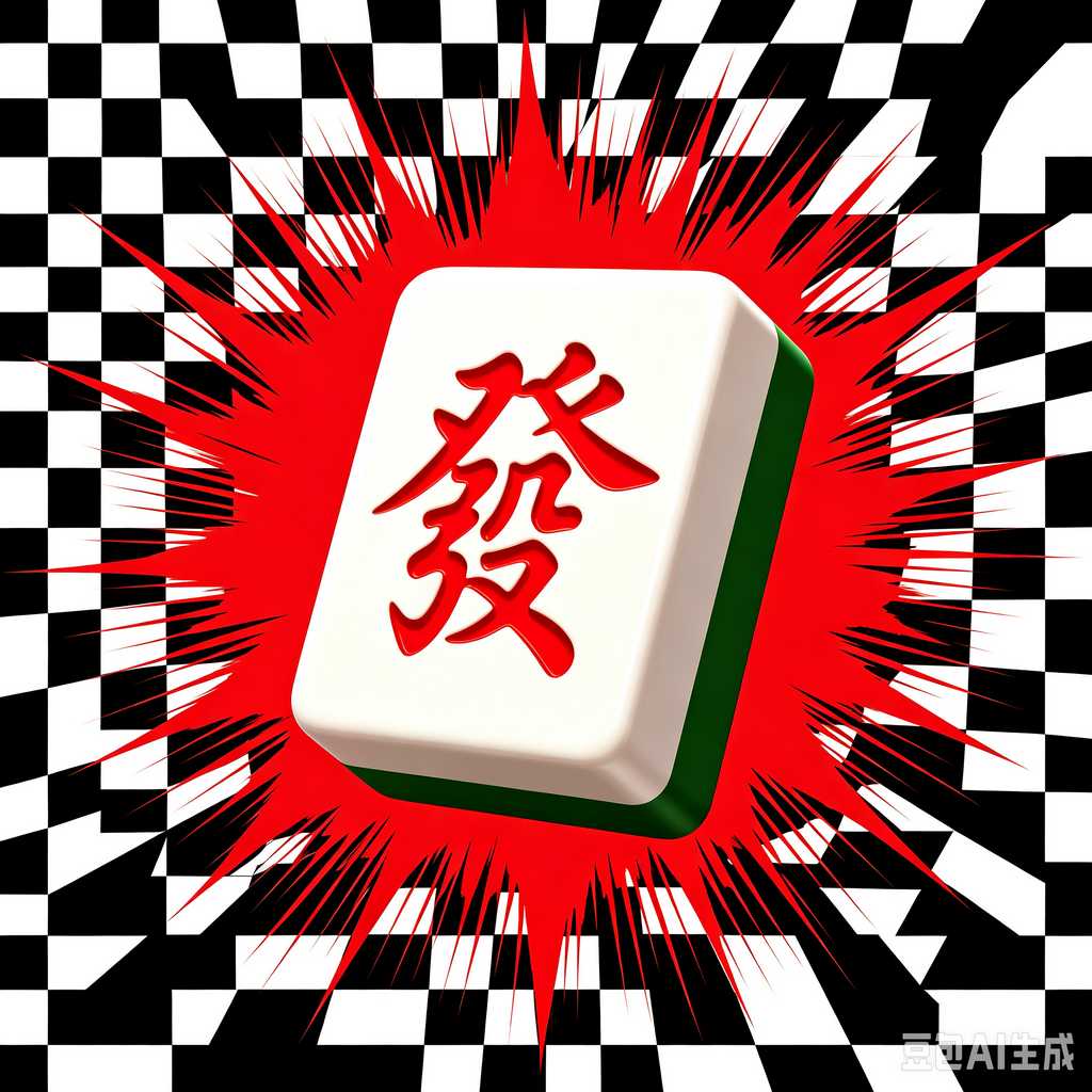 antique style mahjong set