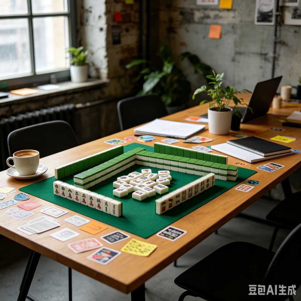 gloss finish mahjong tiles